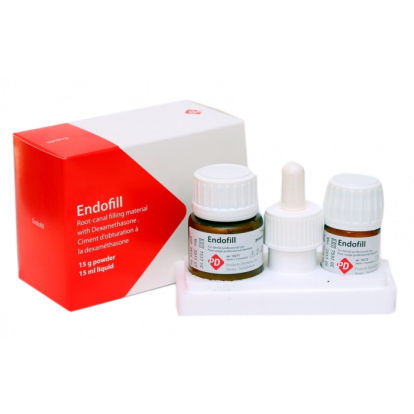 Эндофил / EndoFill набор- материал с дексаметазоном для плобиров. каналов (15г+15мл), PD / Швейцария