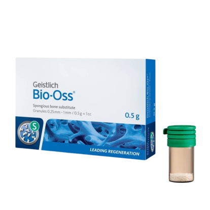 Био-Осс / Bio-Oss - костный материал, гранулы 0.5г, 0.25-1мм, размер S, Geistlich / Швейцария