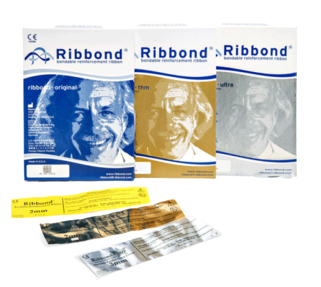 Риббонд / Ribbond REASTU - лента для шинирования шириной 2,3,4мм, толщиной 0,12мм (3шт*22см), Ribbond / США