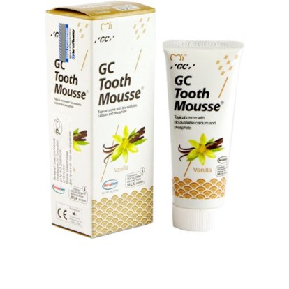Тусс Мусс / Tooth Mousse (Ваниль) - мусс для реминерализации и снижения чувствительности зубов (40г), GC / Япония