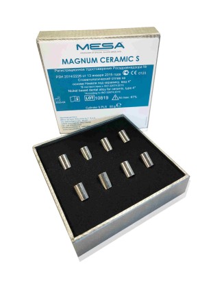 Сплав никель - хром без берилия для керамики Mesa Magnum Ceramic S 81002 Mesa  /Италия