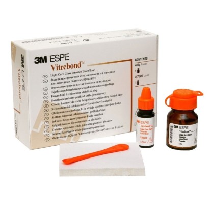 Витребонд / Vitrebond (малый набор) - стеклоиономерный прокладочный материал (4.5г+2.75мл), 3M ESPE / США